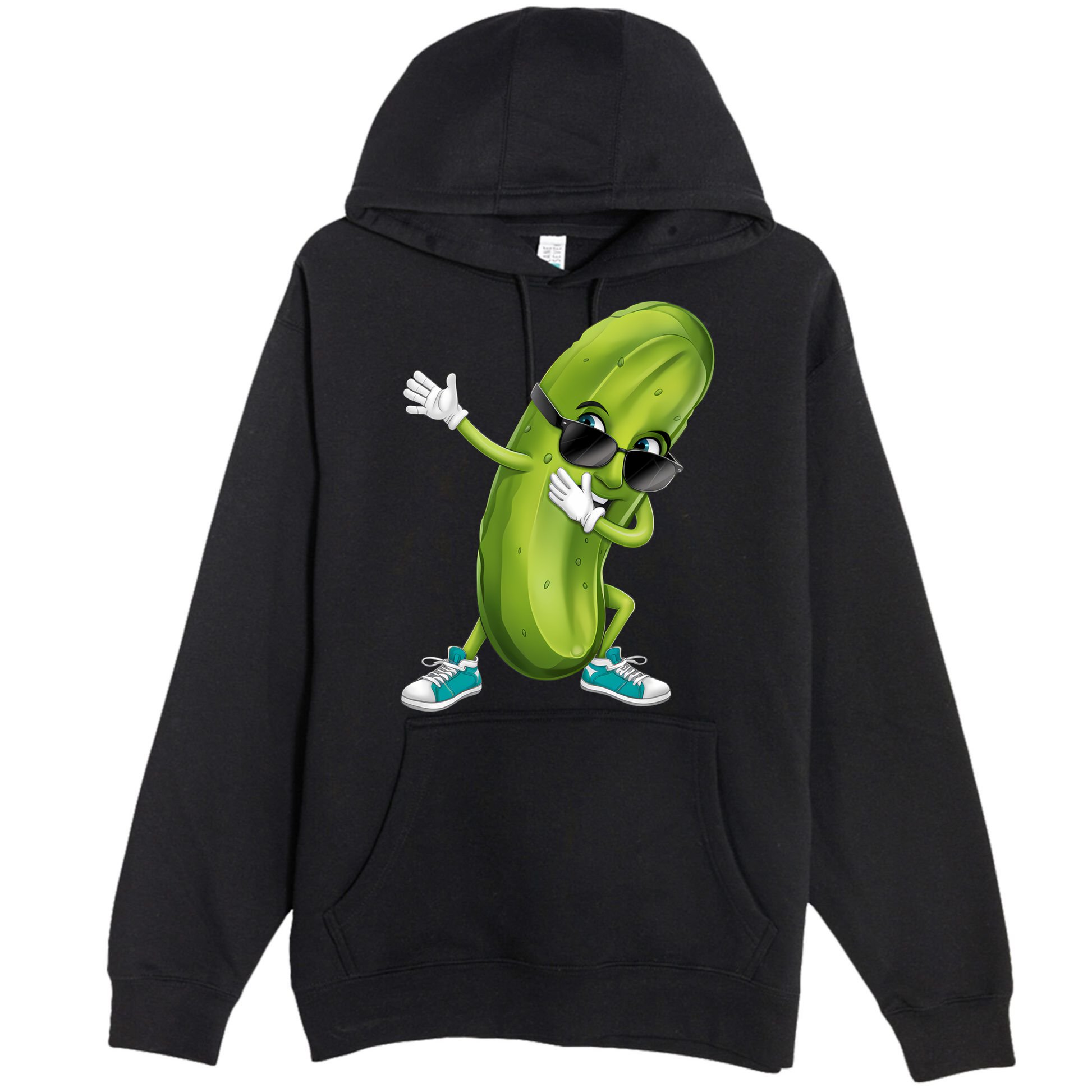 Funny Dabbing Pickle Dancing Cucumber Lover Funny Gift Premium Pullover Hoodie