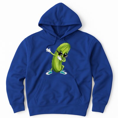 Funny Dabbing Pickle Dancing Cucumber Lover Funny Gift Hoodie