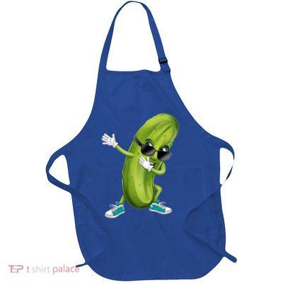 Funny Dabbing Pickle Dancing Cucumber Lover Funny Gift Apron