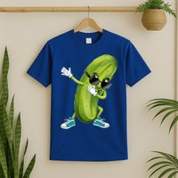 Funny Dabbing Pickle Dancing Cucumber Lover Funny Gift T-Shirt