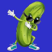 Funny Dabbing Pickle Dancing Cucumber Lover Funny Gift T-Shirt