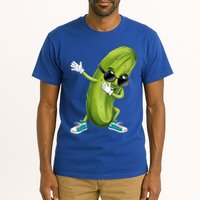 Funny Dabbing Pickle Dancing Cucumber Lover Funny Gift Tall T-Shirt