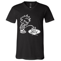 Fuct Dsm Pee Boy V-Neck T-Shirt