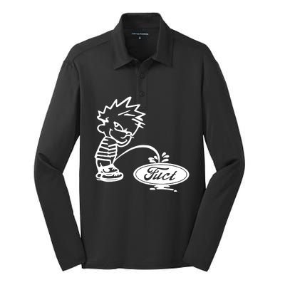 Fuct Dsm Pee Boy Silk Touch Performance Long Sleeve Polo