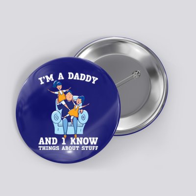 Fathers Day Papa Best Dad Ever Fatherhood Daddy Gift Button