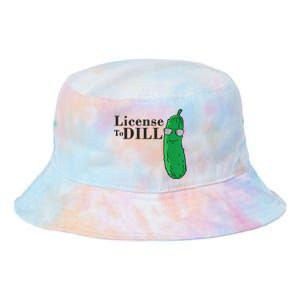 Funny Dill Pickle Gift Tie Dye Newport Bucket Hat