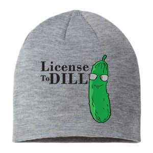 Funny Dill Pickle Gift Sustainable Beanie