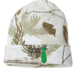 Funny Dill Pickle Gift Kati Licensed 12" Camo Beanie