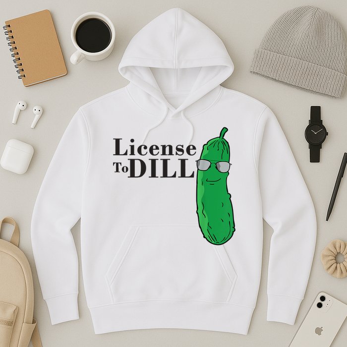 Funny Dill Pickle Gift Hoodie