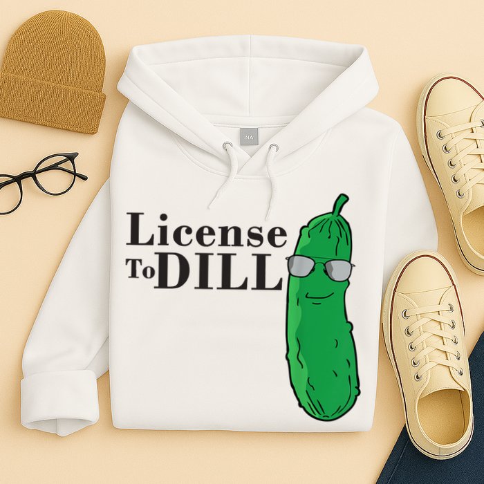 Funny Dill Pickle Gift Hoodie