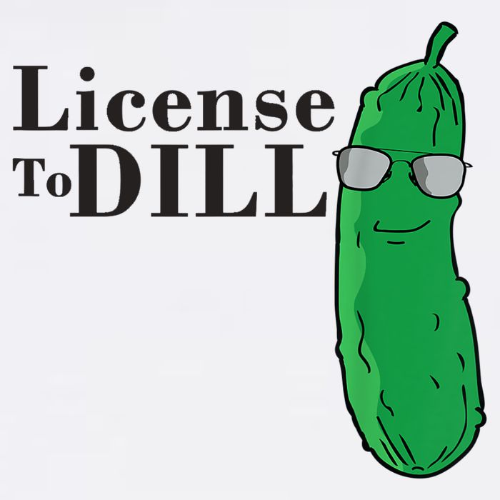 Funny Dill Pickle Gift Flatbill Hat