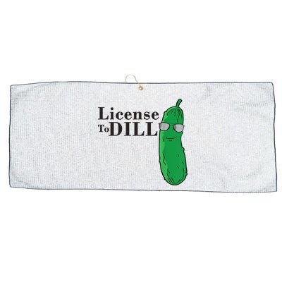 Funny Dill Pickle Gift Large Microfiber Waffle Golf Towel