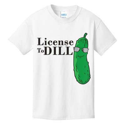 Funny Dill Pickle Gift Kids T-Shirt
