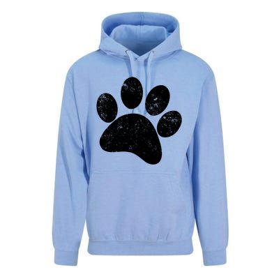 Funny Dog Paw Print Gift Vintage Dog Paw Gift Unisex Surf Hoodie