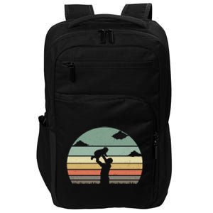 Fathers Day Papa Best Dad Ever Fatherhood Daddy Gift Impact Tech Backpack