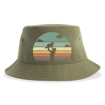 Fathers Day Papa Best Dad Ever Fatherhood Daddy Gift Sustainable Bucket Hat