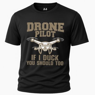 Funny Drone Pilot Design For Drone Operator Performance Shirt