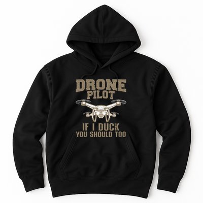 Funny Drone Pilot Design For Drone Operator Hoodie