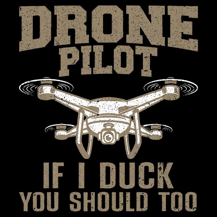 Funny Drone Pilot Design For Drone Operator Drawstring Bag