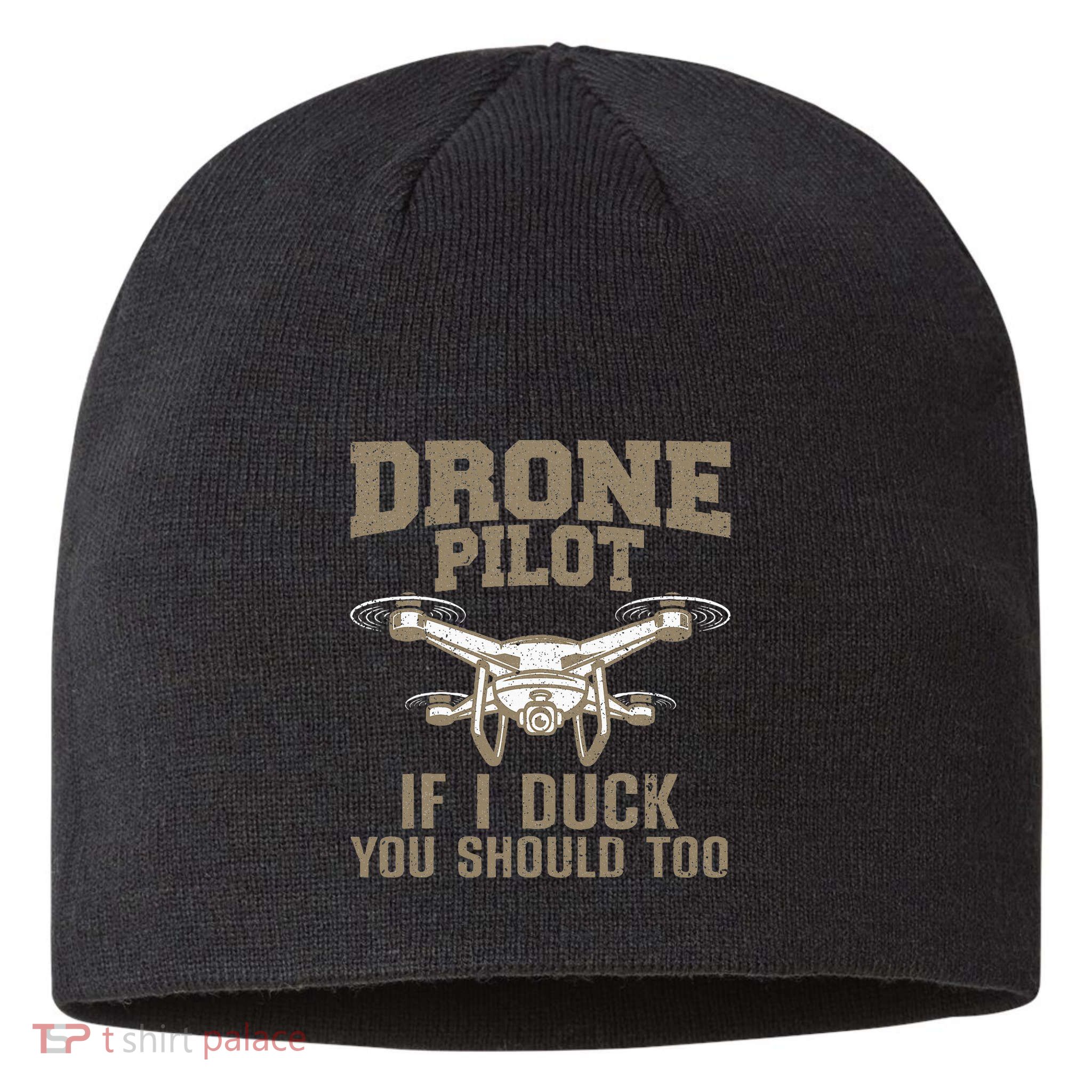 Funny Drone Pilot Design For Drone Operator Sustainable Beanie