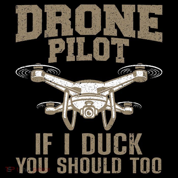 Funny Drone Pilot Design For Drone Operator Tall Sweatshirt