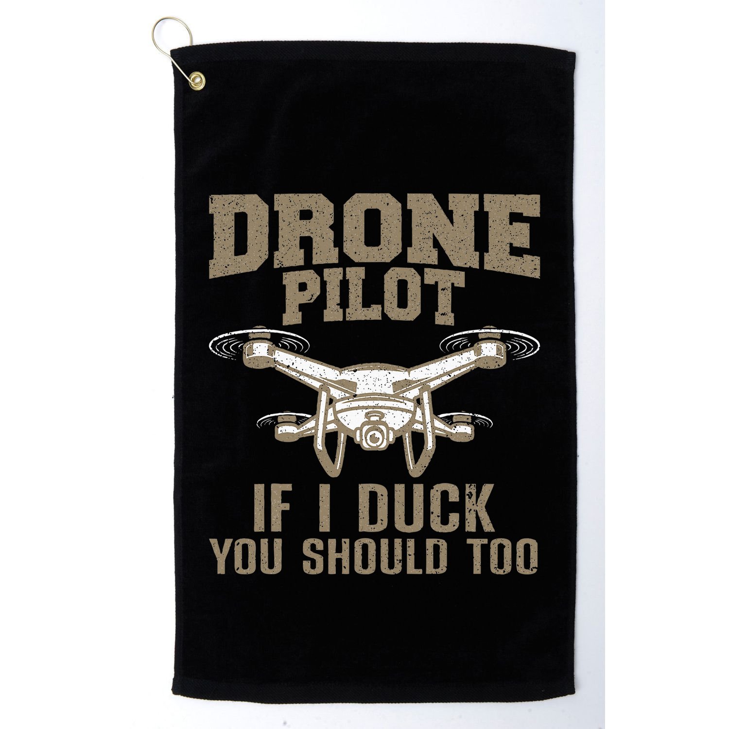 Funny Drone Pilot Design For Drone Operator Golf Towel