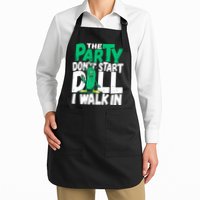 Funny Dill Pickle Lover The Party DonT Start Till I Walk In Apron