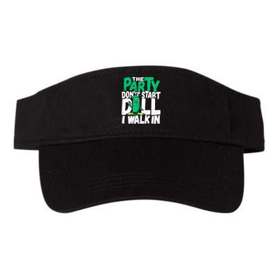 Funny Dill Pickle Lover The Party DonT Start Till I Walk In Visor