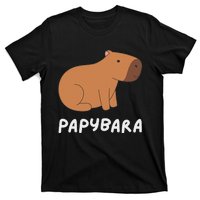 FatherS Day Papybara Funny Capybara For Dads T-Shirt