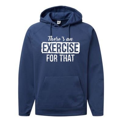 Funny Doctor PTA Gift Idea Physical Therapy Performance Fleece Hoodie