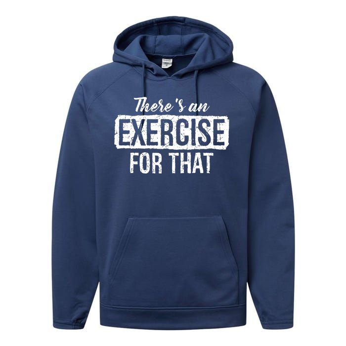 Funny Doctor PTA Gift Idea Physical Therapy Performance Fleece Hoodie