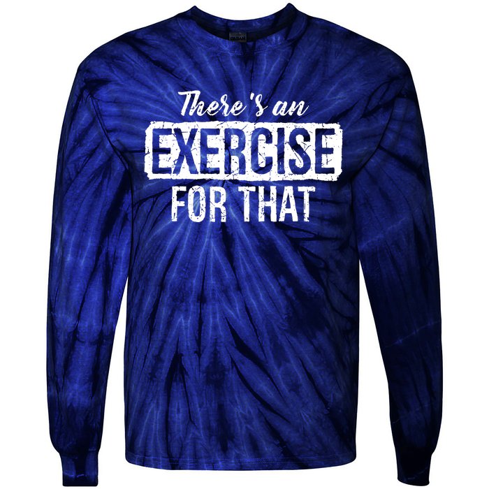 Funny Doctor PTA Gift Idea Physical Therapy Tie-Dye Long Sleeve Shirt