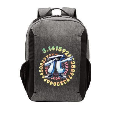 Funny Dabbing Pi Symbol Math Teacher Pi Day Gift Vector Backpack
