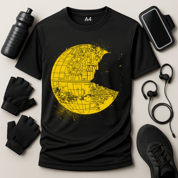 Funny Death Pac Cooling Performance Crew T-Shirt