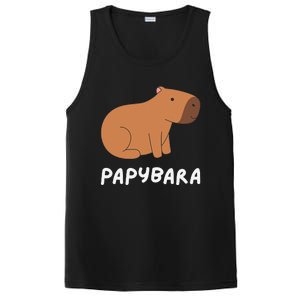 FatherS Day Papybara Funny Capybara For Dads PosiCharge Competitor Tank