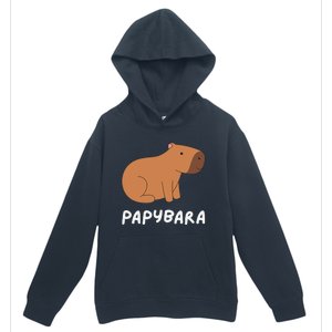 FatherS Day Papybara Funny Capybara For Dads Urban Pullover Hoodie