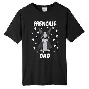 Frenchie Dad Papa Daddy Pa Father For Father’s Day Tall Fusion ChromaSoft Performance T-Shirt