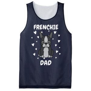 Frenchie Dad Papa Daddy Pa Father For Father’s Day Mesh Reversible Basketball Jersey Tank