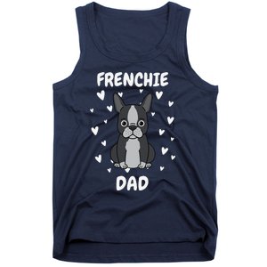 Frenchie Dad Papa Daddy Pa Father For Father’s Day Tank Top