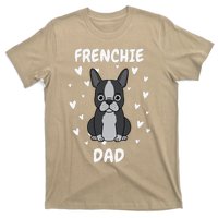 Frenchie Dad Papa Daddy Pa Father For Father’s Day T-Shirt