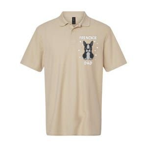 Frenchie Dad Papa Daddy Pa Father For Father’s Day Softstyle Adult Sport Polo