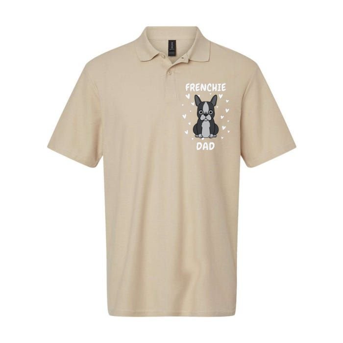 Frenchie Dad Papa Daddy Pa Father For Father’s Day Softstyle Adult Sport Polo