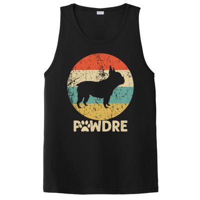 Fathers Day Pawdre Dog French Bulldog Gift PosiCharge Competitor Tank