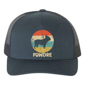 Fathers Day Pawdre Dog French Bulldog Gift Yupoong Adult 5-Panel Trucker Hat