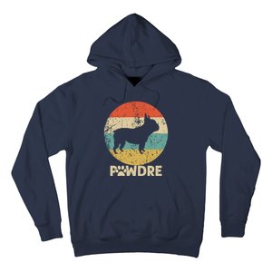 Fathers Day Pawdre Dog French Bulldog Gift Hoodie