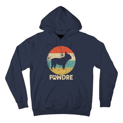 Fathers Day Pawdre Dog French Bulldog Gift Hoodie