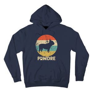 Fathers Day Pawdre Dog French Bulldog Gift Tall Hoodie