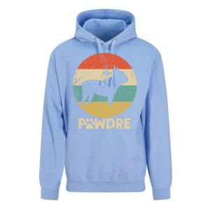 Fathers Day Pawdre Dog French Bulldog Gift Unisex Surf Hoodie