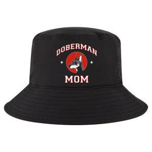 funny Doberman Pinscher Mom Dog Mother Cool Comfort Performance Bucket Hat