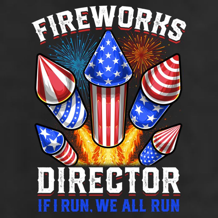 Fireworks Director Pyrotechnician 4th Of July Gift Golf Towel